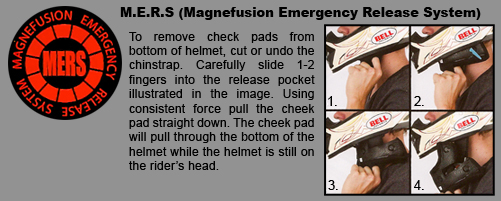 Bell Moto-9 - Helmet Eject System Approved